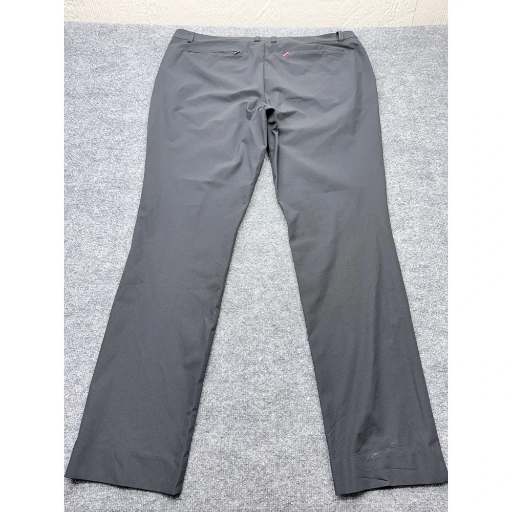 G/FORE Mens Black Performance Golf Pants Tapered Fit 40/34 Stretch - Picture 9 of 9